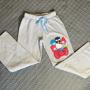 Rare Hello Kitty Sanrio Gray Sweats
